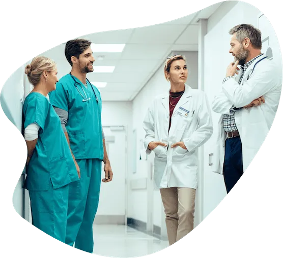 Recruiting im Gesundheitswesen Hero-Bild